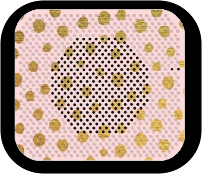  Golden Dots And Pink for Bluetooth speaker