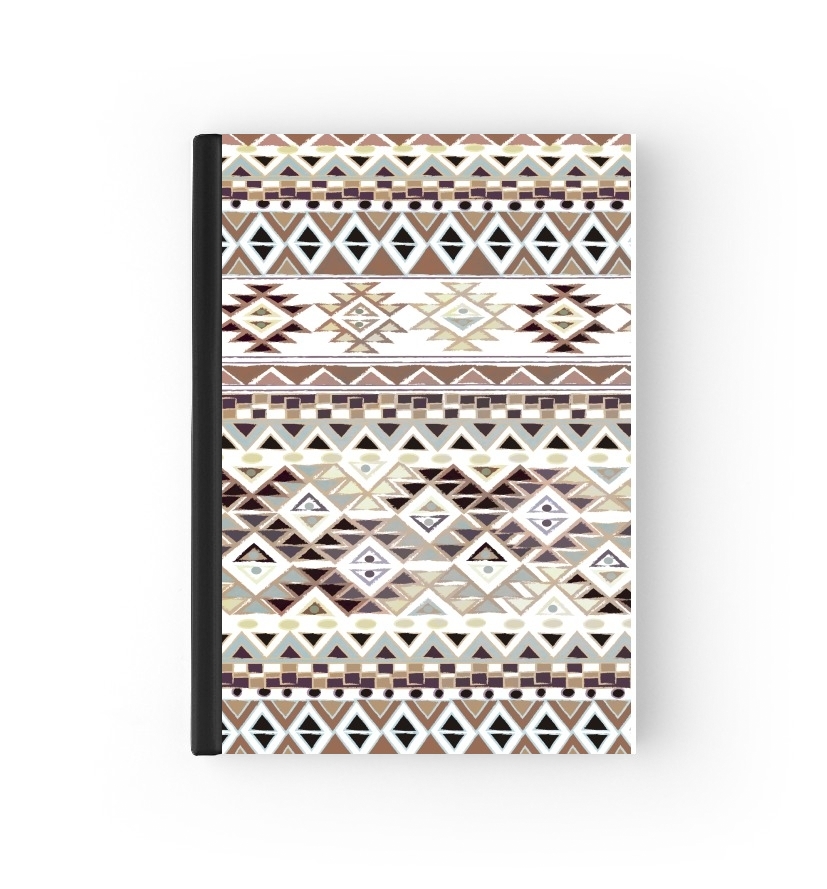  BROWN TRIBAL NATIVE for passport cover
