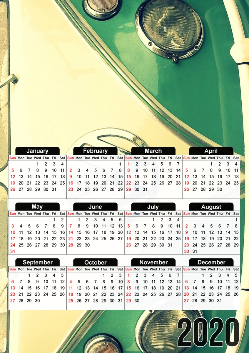  Aqua Sprinkles for A3 Photo Calendar 30x43cm
