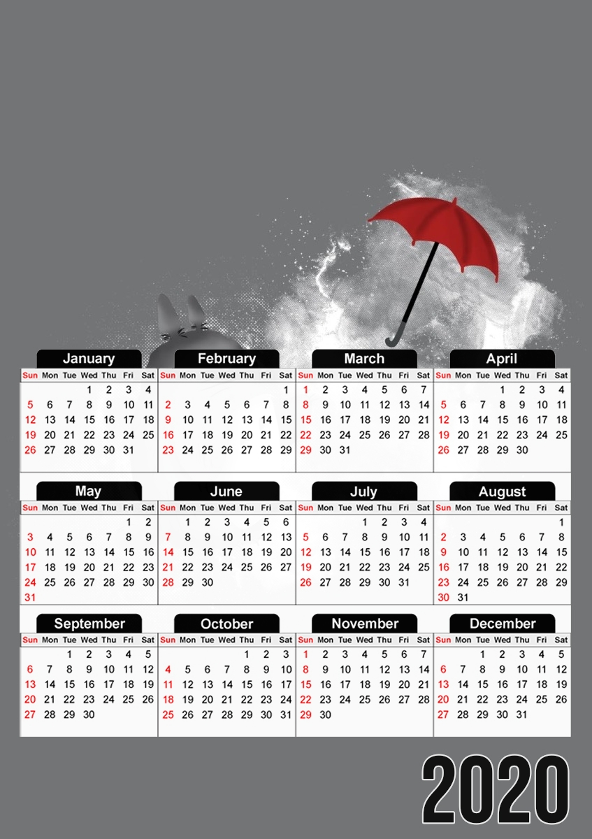  Keep the Umbrella for A3 Photo Calendar 30x43cm