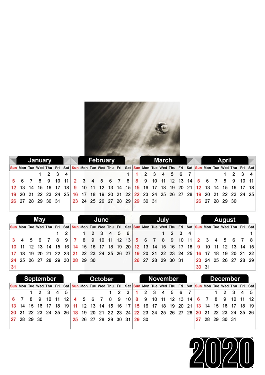  Rugby Challenge for A3 Photo Calendar 30x43cm