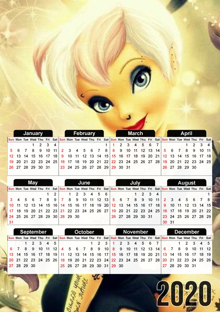  Tinker Bell for A3 Photo Calendar 30x43cm