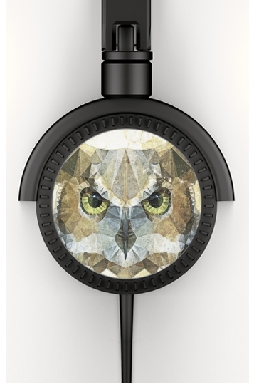  abstract owl for Stereo Headphones To custom