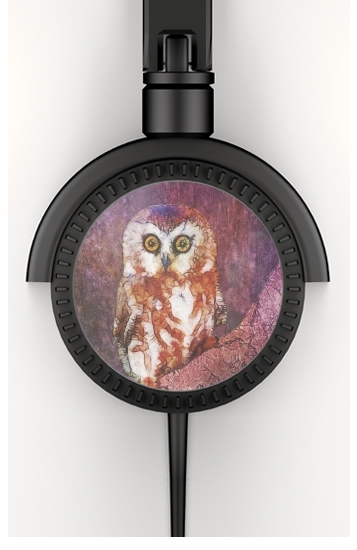  abstract cute owl for Stereo Headphones To custom