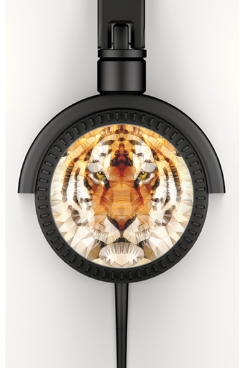  abstract tiger for Stereo Headphones To custom