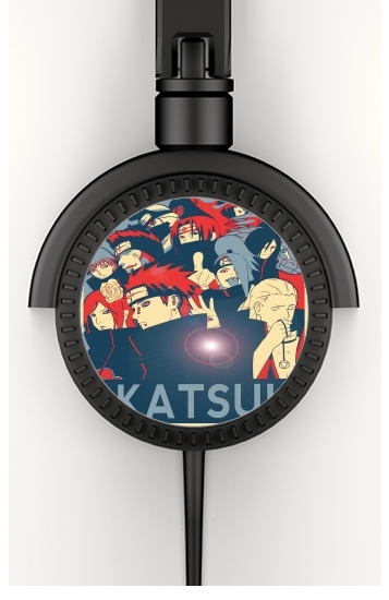  Akatsuki propaganda for Stereo Headphones To custom