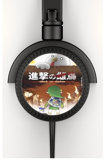  Attack On Chicken for Stereo Headphones To custom