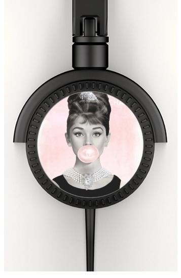  Audrey Hepburn bubblegum for Stereo Headphones To custom