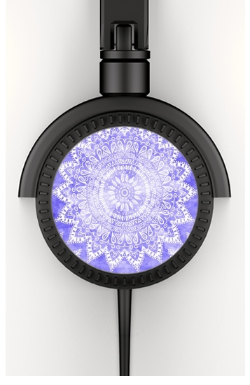  Bohemian Flower Mandala in purple for Stereo Headphones To custom