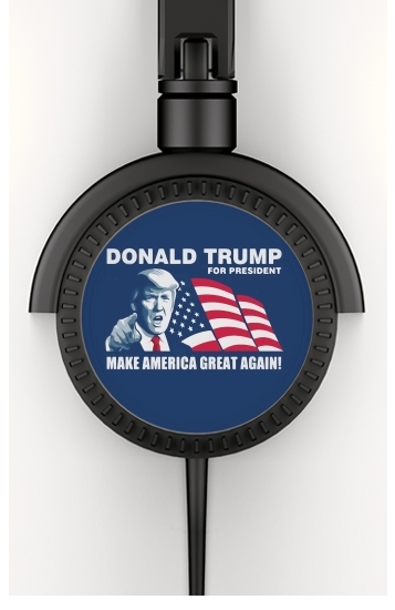  Donald Trump Make America Great Again for Stereo Headphones To custom