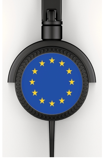  Europeen Flag for Stereo Headphones To custom