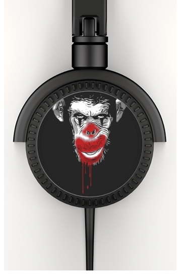  Evil Monkey Clown for Stereo Headphones To custom