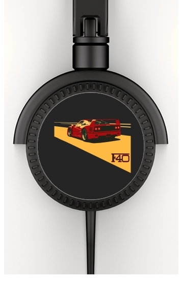  Ferrari F40 Art Fan for Stereo Headphones To custom