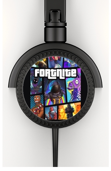  Fortnite - Battle Royale Art Feat GTA for Stereo Headphones To custom
