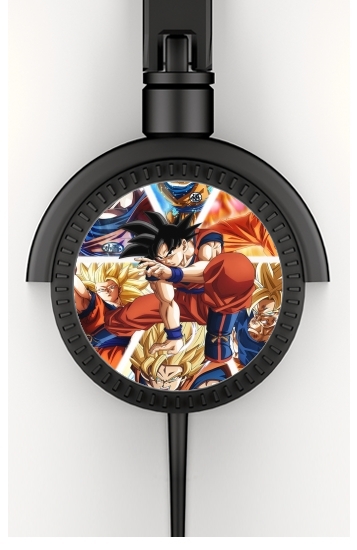 Stereo Headphones To custom for Goku Ultra Instinct