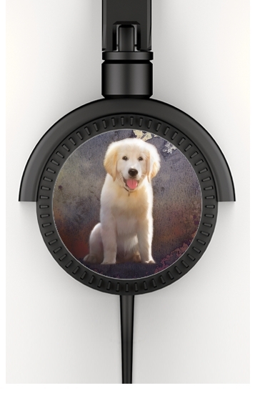  Golden Retriever Puppy for Stereo Headphones To custom
