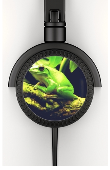  Green Frog for Stereo Headphones To custom
