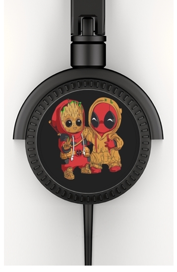  Groot x Deadpool for Stereo Headphones To custom