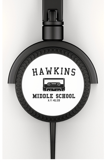  Hawkins Middle School AV Club K7 for Stereo Headphones To custom