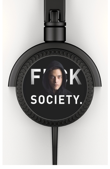  Mr Robot Fuck Society for Stereo Headphones To custom