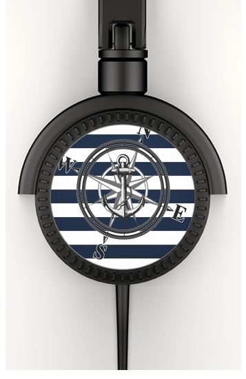  Navy Striped Nautica for Stereo Headphones To custom