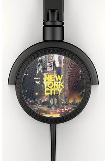  New York City II [yellow] for Stereo Headphones To custom
