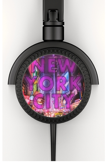  New York City - Broadway Color for Stereo Headphones To custom