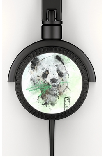  Panda Watercolor for Stereo Headphones To custom
