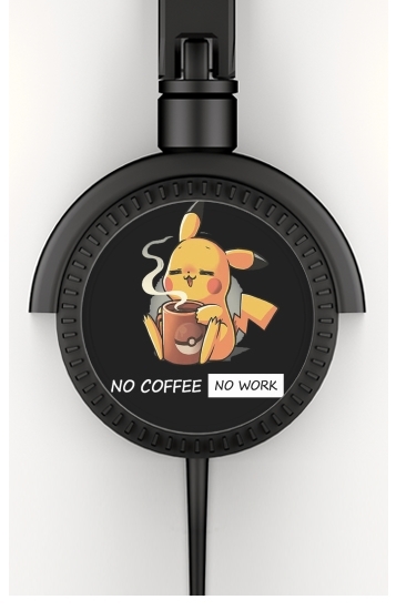  Pikachu Coffee Addict for Stereo Headphones To custom