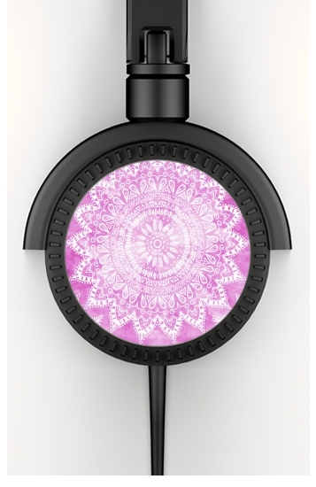  Pink Bohemian Boho Mandala for Stereo Headphones To custom