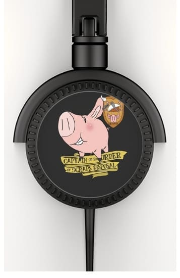  Sir Hawk The wild boar or Pig for Stereo Headphones To custom