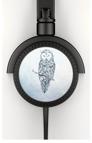  Snow Owl for Stereo Headphones To custom