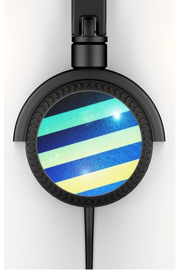 Striped Colorful Glitter for Stereo Headphones To custom