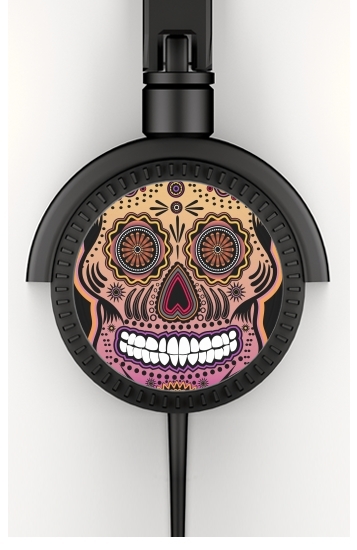  sugar skull , multicolor for Stereo Headphones To custom