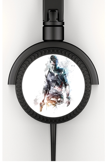 Uncharted Nathan Drake Watercolor Art for Stereo Headphones To custom