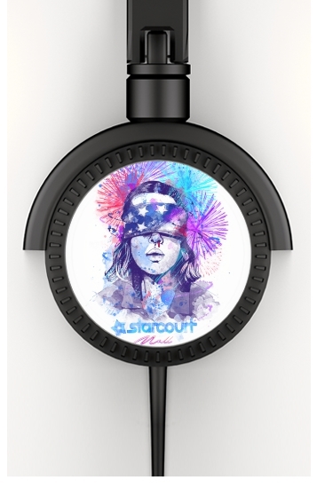  Watercolor Upside Down for Stereo Headphones To custom