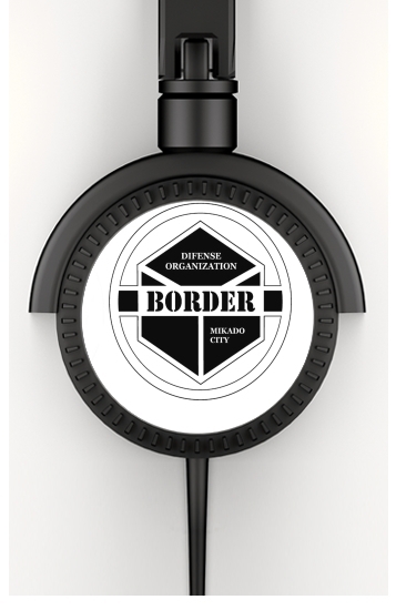  World trigger Border organization for Stereo Headphones To custom