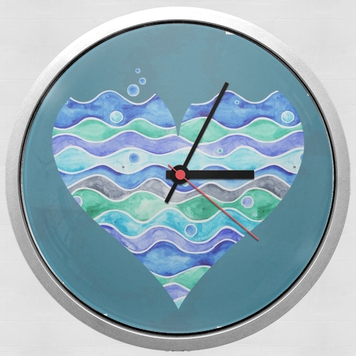  A Sea of Love (blue) for Wall clock