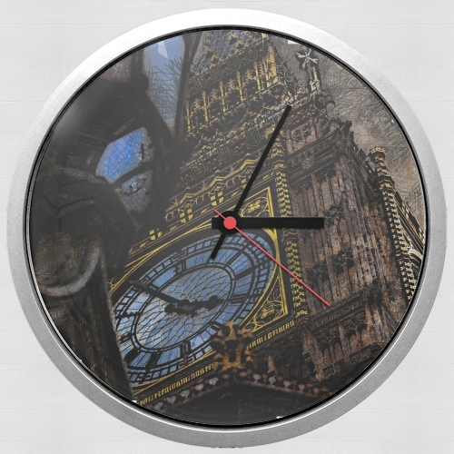 Abstract Big Ben London for Wall clock