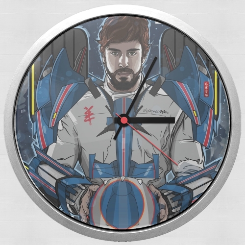  Alonso mechformer  racing driver  for Wall clock
