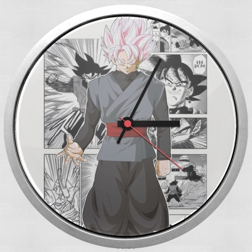  Black Goku Scan Art for Wall clock