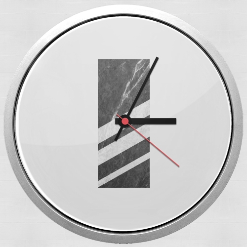  Black Striped Marble for Wall clock