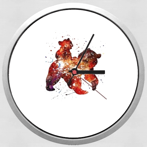  Brother Bear Watercolor for Wall clock