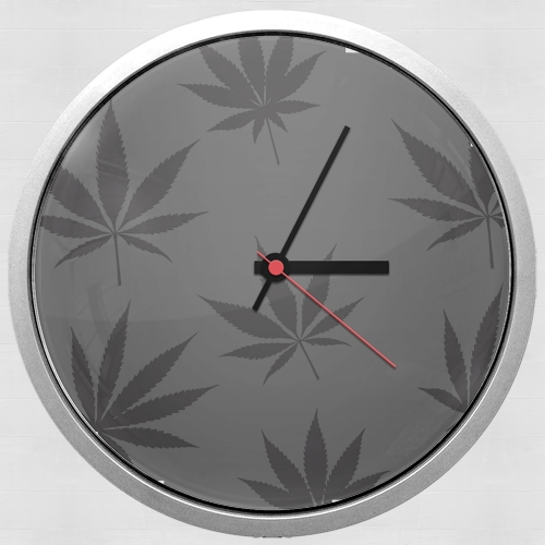  Cannabis Leaf Pattern for Wall clock