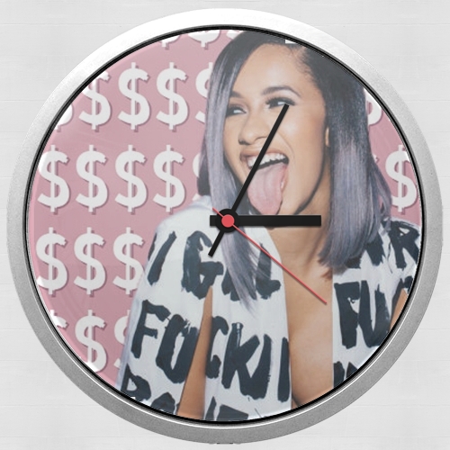  Cardie B Money Moves Music RAP for Wall clock