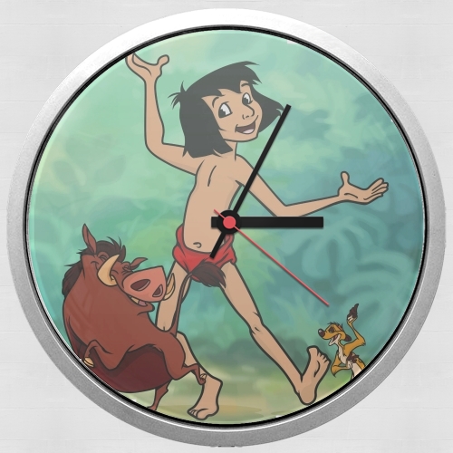  Disney Hangover Mowgli Timon and Pumbaa  for Wall clock