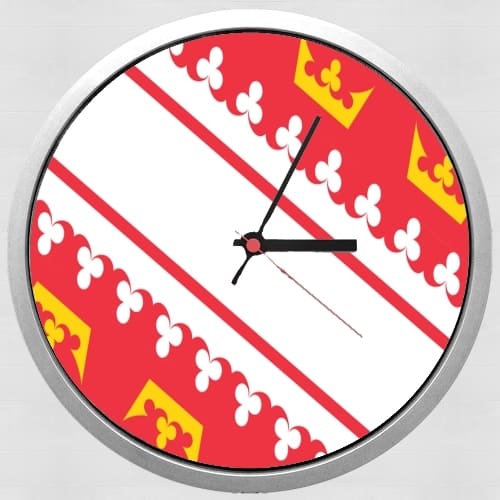  Drapeau alsacien Alsace Lorraine for Wall clock