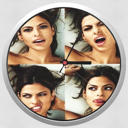  Eva mendes collage for Wall clock