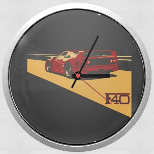  Ferrari F40 Art Fan for Wall clock