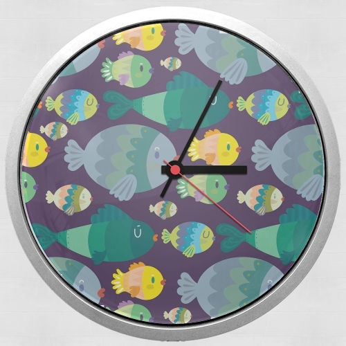  Fish pattern for Wall clock